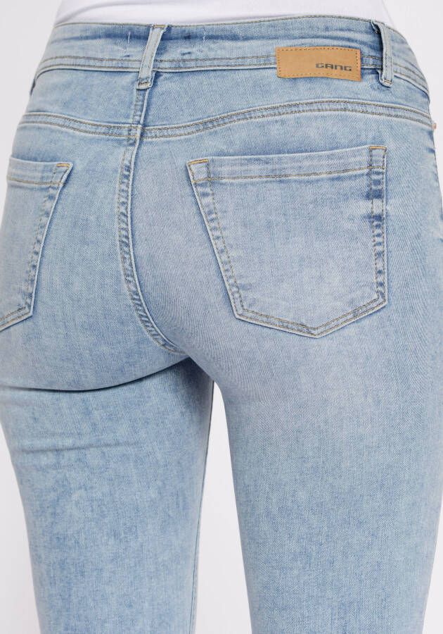 GANG Skinny fit jeans 94FAYE CROPPED met hoge elasticiteit en ultiem draagcomfort