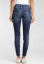 GANG Skinny fit jeans 94Faye in flanking-stijl - Thumbnail 2