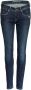 GANG Skinny fit jeans 94Faye in flanking-stijl - Thumbnail 4