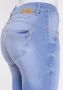 GANG Skinny fit jeans 94Nele met stretch en driehoekige inzetstukken aan de zijkanten - Thumbnail 5