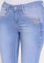 GANG Skinny fit jeans 94Nele met stretch en driehoekige inzetstukken aan de zijkanten - Thumbnail 6