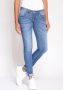 GANG Skinny fit jeans 94NENA met coole used-effecten - Thumbnail 2