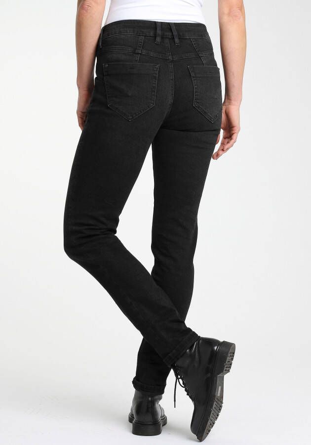 GANG Skinny fit jeans 94MARISSA met modieuze v-pas voor & achter