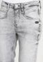 GANG Skinny fit jeans 94Medina met stijlvolle half open knoopsluiting - Thumbnail 3