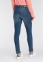 GANG Skinny fit jeans 94Medina met stijlvolle half open knoopsluiting - Thumbnail 2