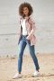 GANG Skinny fit jeans 94Medina met stijlvolle half open knoopsluiting - Thumbnail 16