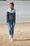 GANG Skinny fit jeans 94Medina met stijlvolle half open knoopsluiting - Thumbnail 20