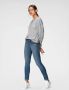 GANG Skinny fit jeans 94Medina met stijlvolle half open knoopsluiting - Thumbnail 10