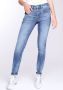 GANG Skinny fit jeans 94MORA met 3-knoopsluiting en pas voor - Thumbnail 4