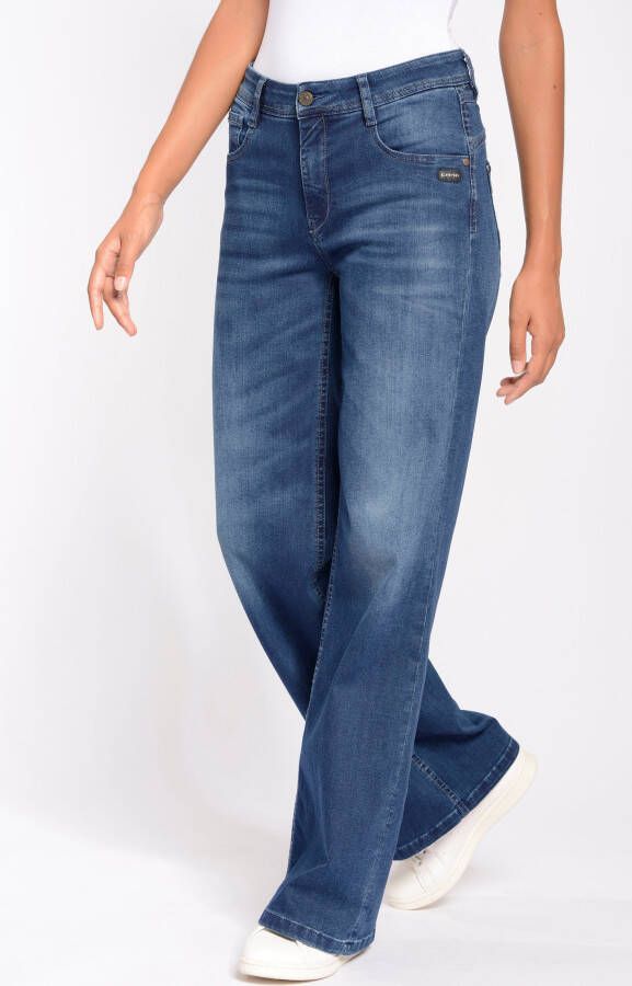 GANG Wijde jeans 94AMELIE WIDE met elastan voor een perfecte pasvorm