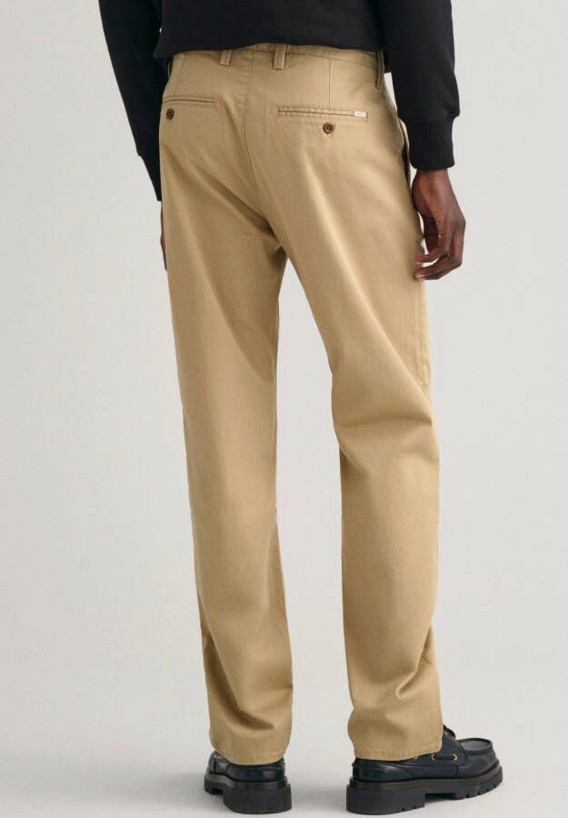 Gant Chino REGULAR TWILL CHINOS Regumit gevoerde zijzakken - Foto 2