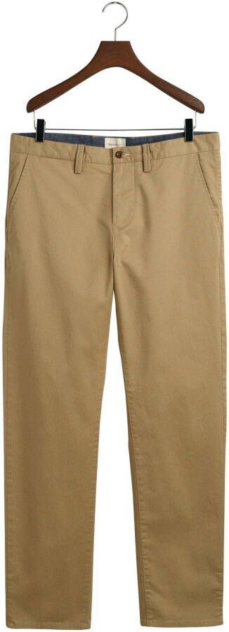 Gant Chino REGULAR TWILL CHINOS Regumit gevoerde zijzakken - Foto 4