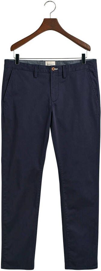Gant Chino SLIM TWILL CHINOS met gevoerde zijzakken