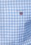 Gant Gecontroleerd shirt met lange mouwen Blauw Heren - Thumbnail 11