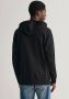 Gant Capuchonsweatvest REG SHIELD FULL ZIP HOODIE met logoborduursel op borsthoogte - Thumbnail 2