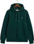 Gant Hoodie REG SHIELD HOODIE met logoborduursel op borsthoogte - Thumbnail 4