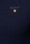Gant Herren Poloshirt ;The Original Slim Pique Rugger; Slim Fit Kurzam Blauw Heren - Thumbnail 6