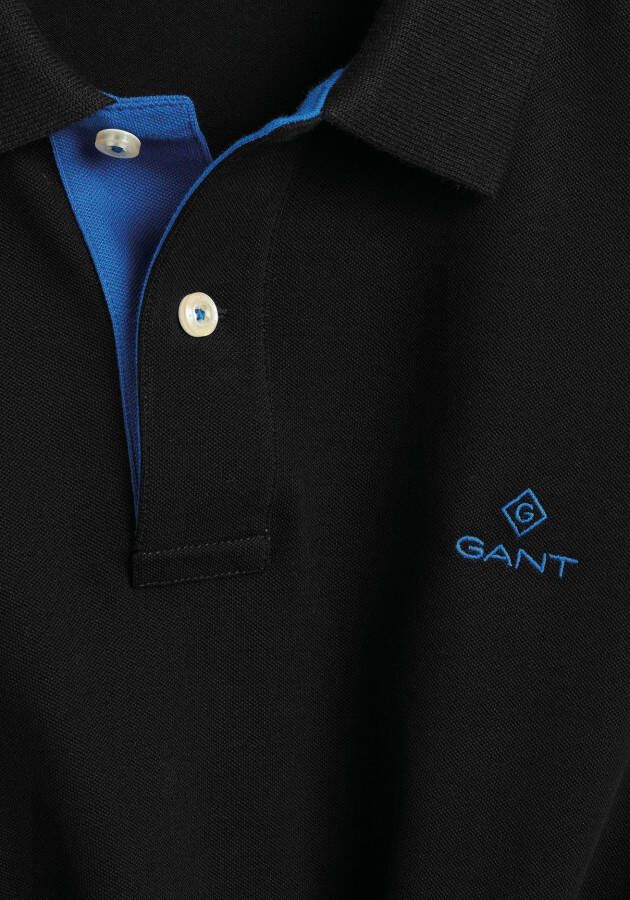 Gant Poloshirt CONTRAST COLLAR PIQUE SS RUGGER
