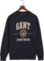 Gant Sweater O-Halsavy Blauw Heren - Thumbnail 7