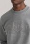 Gant Sweatshirt D1. TONAL ARCHIVE SHIELD C-NECK met logoborduursel op borsthoogte - Thumbnail 3