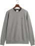Gant Sweatshirt REG SHIELD C-NECK SWEAT met logoborduursel op borsthoogte - Thumbnail 7