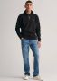 Gant Sweatshirt REG SHIELD HALF ZIP SWEAT met logoborduursel op borsthoogte - Thumbnail 5
