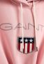 Gant Sweatshirt SHIELD SWEAT HOODIE met grote merkapplicatie voor - Thumbnail 4