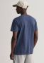 Gant T-shirt met labelstitching - Thumbnail 4