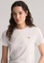 Gant T-shirt met labelstitching model 'SHIELD' - Thumbnail 4