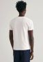 Gant T-shirt SLIM SHIELD SS T-SHIRT met logoborduursel op borsthoogte - Thumbnail 2