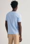 Gant T-shirt REG SHIELD SS T-SHIRT met logoborduursel op borsthoogte - Thumbnail 4