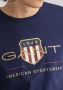 Gant T-shirt D2. ARCHIVE SHIELD SS T-SHIRT met grote logoprint - Thumbnail 10