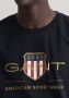 Gant T-shirt met labelprint model 'Archiv Shield' - Thumbnail 7