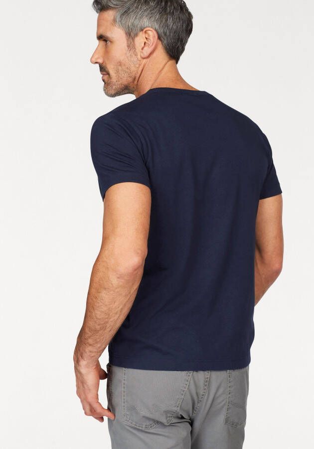 Gant T-shirt ORIGINAL SS T-SHIRT met klein contrasterend logoborduursel