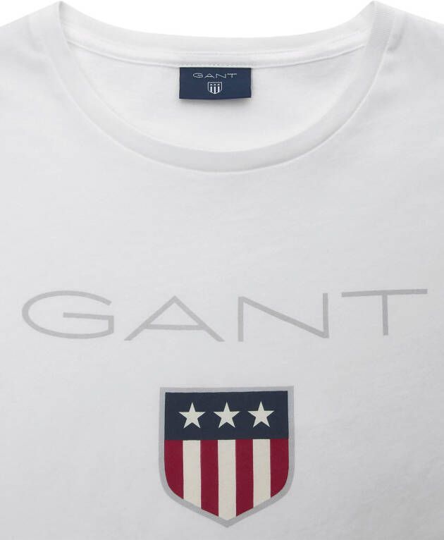 Gant T-shirt SHIELD Grote merkprint