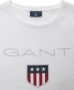 Gant T-shirt SHIELD Grote merkprint - Thumbnail 3