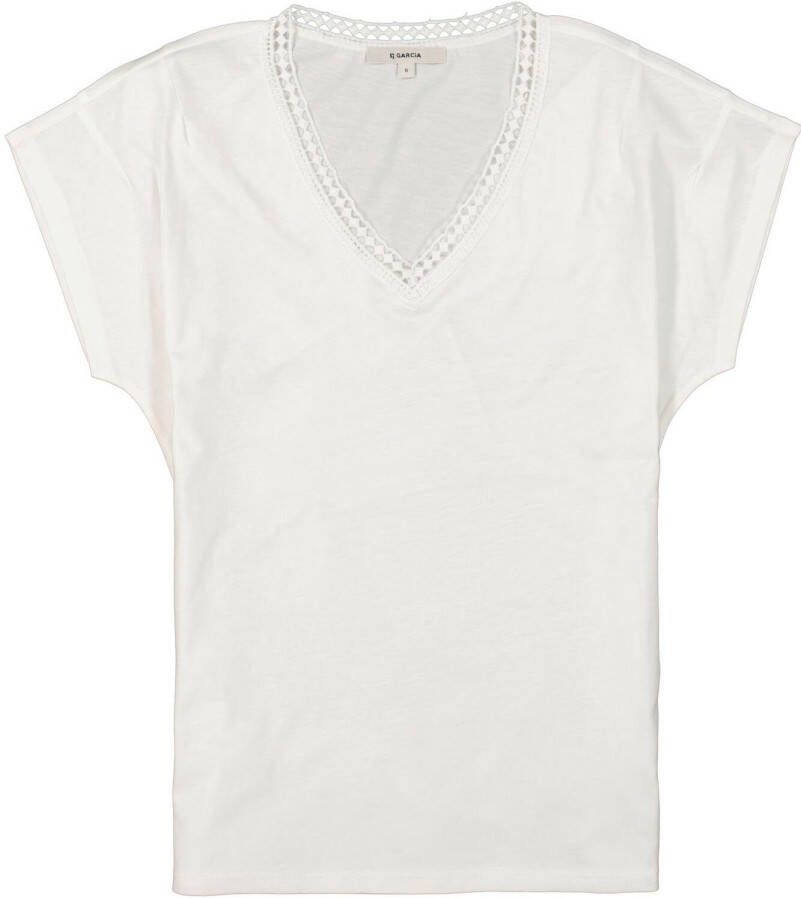 Garcia Shirt met V-hals