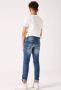 Garcia skinny jeans 320 medium used Blauw Jongens Stretchdenim Effen 134 - Thumbnail 2