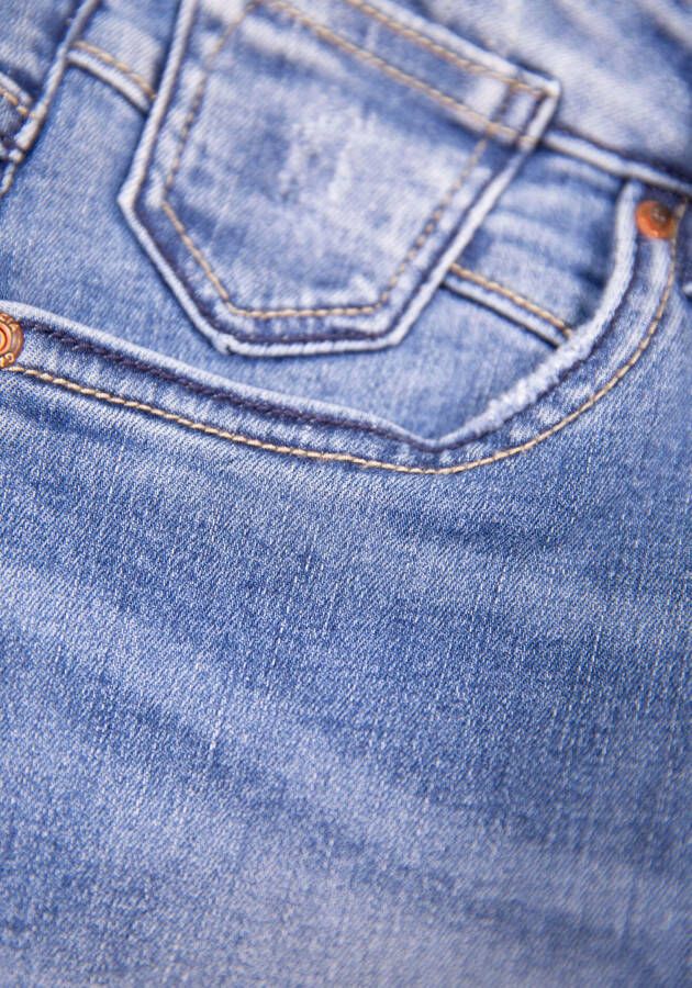 Garcia Stretch jeans Rianna 570 met destroyed-effecten