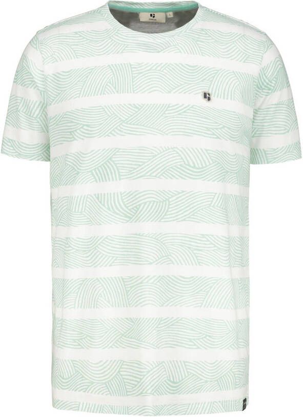 Garcia T-shirt AOP stripe (1-delig)