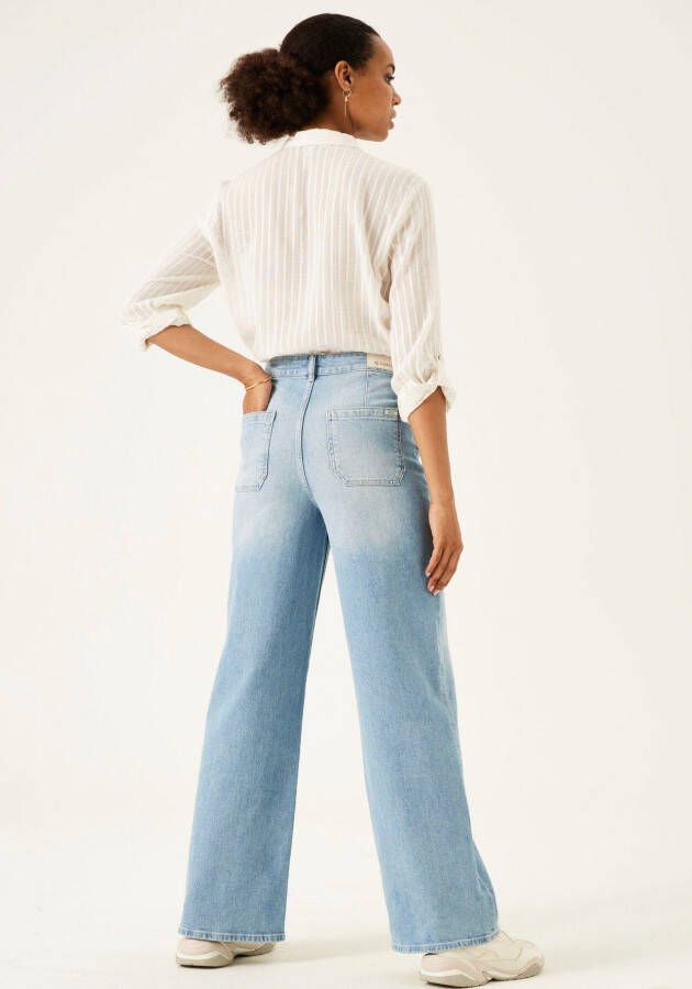 Garcia Wijde jeans Raina Wide in gebruikte look