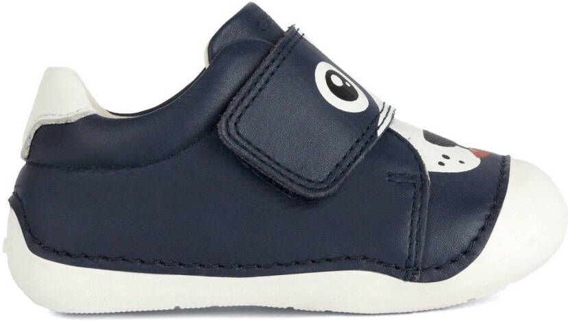 Geox Babyschoentjes B TUTIM Babyschoen vrijetijdsschoen klittenbandschoen met opgetrokken neus