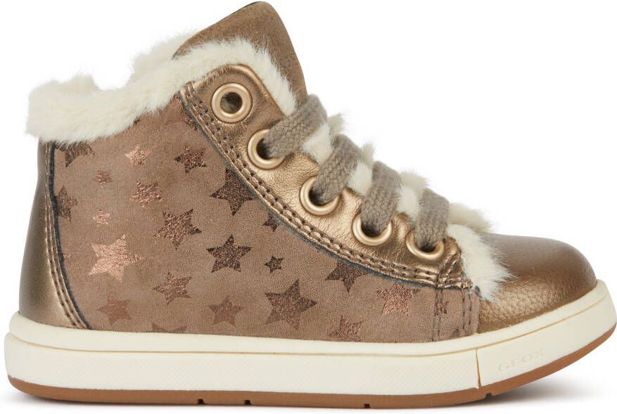 Geox Babyschoentjes B TROTTOLA GIRL met coole sterrenpatroon