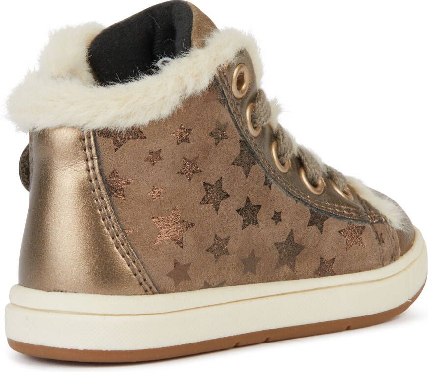 Geox Babyschoentjes B TROTTOLA GIRL met coole sterrenpatroon