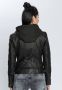 OTTO Mauritius Leren jack Ela cool 2-in-1-bikerjack met een afneembare jerseycapuchon - Thumbnail 2