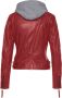 OTTO Mauritius Leren jack NOLA Two-in-one stijl met een afneembare jerseycapuchon - Thumbnail 3