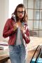 OTTO Mauritius Leren jack NOLA Two-in-one stijl met een afneembare jerseycapuchon - Thumbnail 5