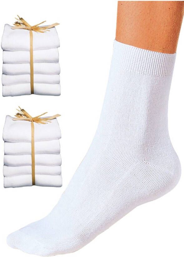 Go in Basic sokken unikleur (set 10 paar)