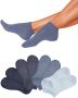 Go in Korte sokken uni in basic kleuren (set 8 paar) - Thumbnail 4