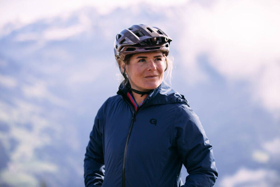 Gonso Fietsjack Save Jacket Therm W Dames regenjack wind- en waterdicht fietsjack met capuchon
